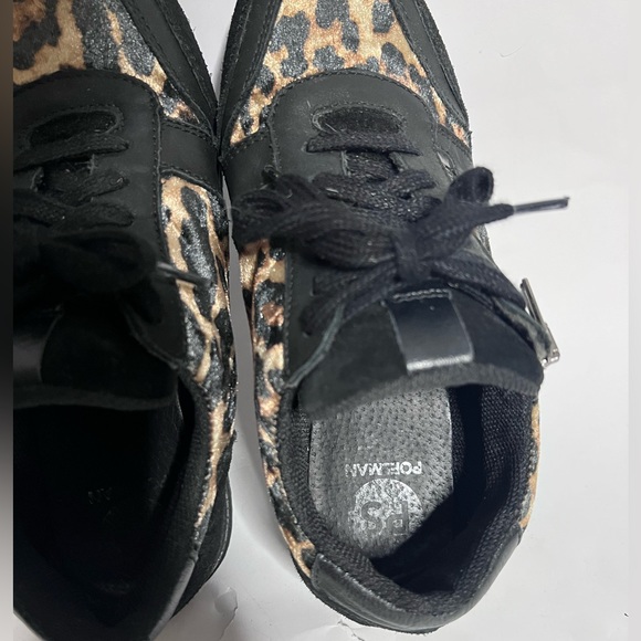 PS Poelman Velvet Leopard Accent Sneakers - Picture 8 of 10